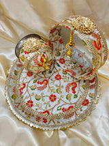 JODIDAARR MAJESTIC ELEGANCE KARWA CHAUTH PUJA SET