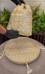 ✨ JODIDAARR PREMIUM ROYAL SHAGUN THAL SET – Crafted for Timeless Traditions ✨