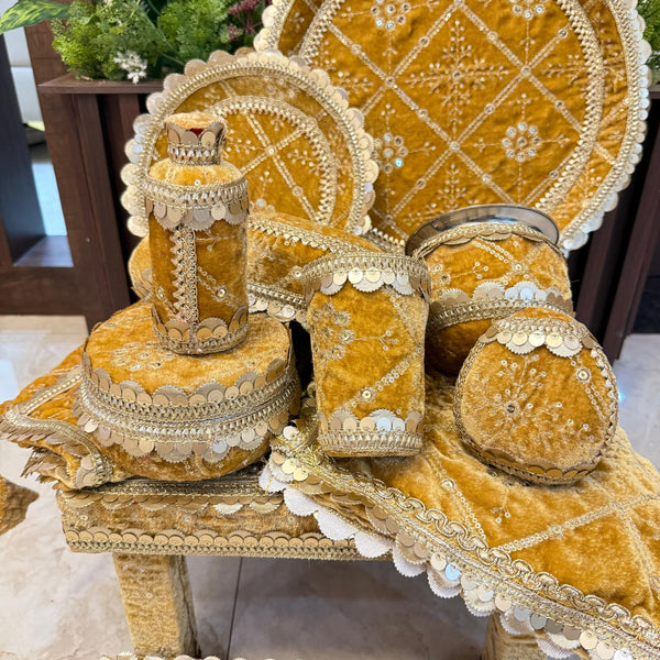 JODIDAARR IMPERIAL MUSTARD MAYIYAN SET