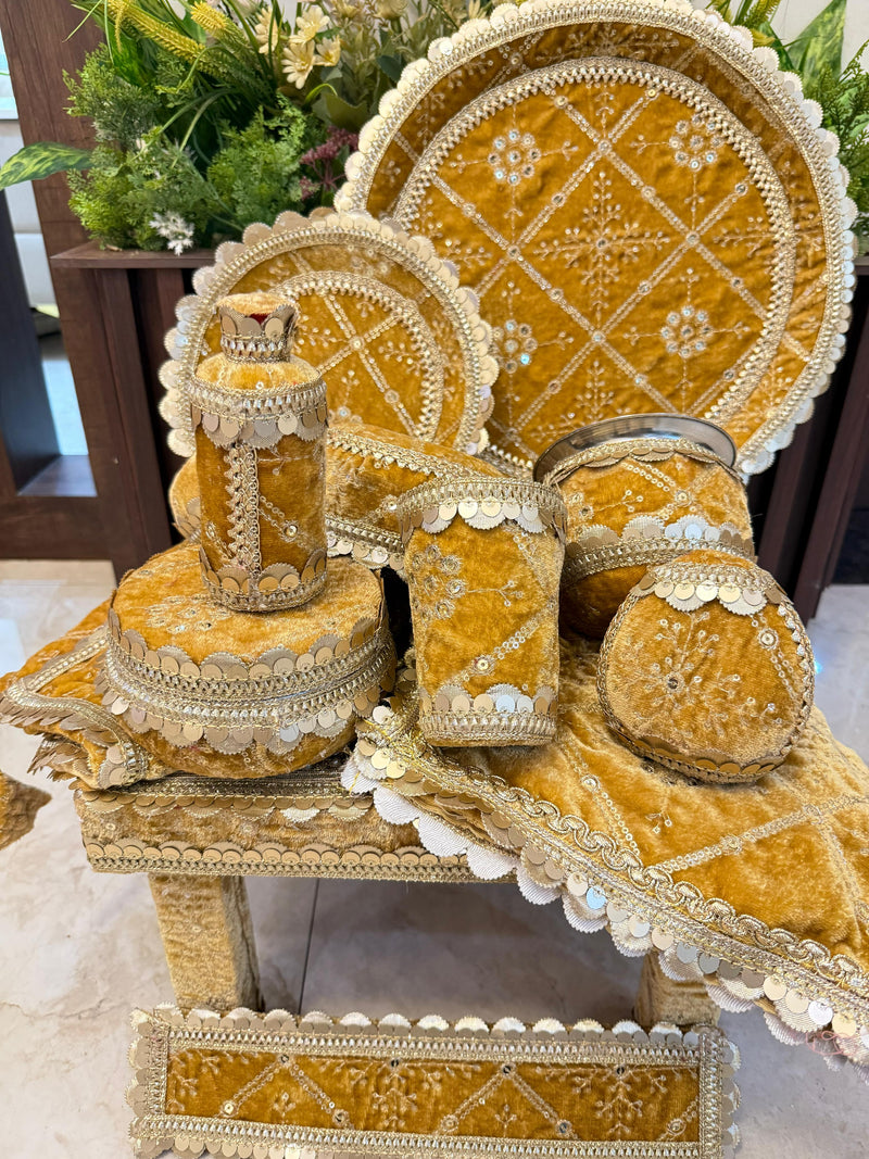 JODIDAARR IMPERIAL MUSTARD MAYIYAN SET