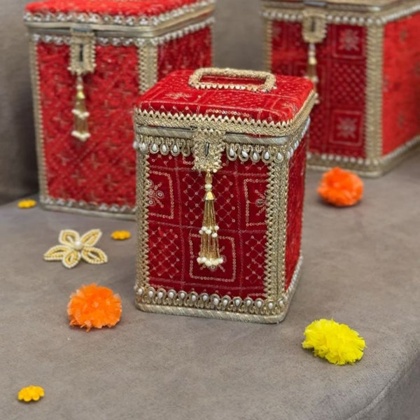 JODIDAARR  PREMIUM  PUNJABI BHAJII PEEPA SET | SET OF 3