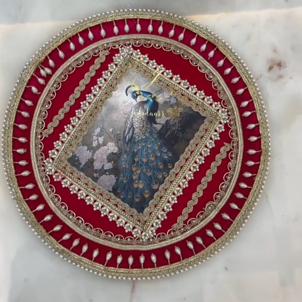 JODIDAARR PEACOCK SPLENDOR SHAGUN THALI