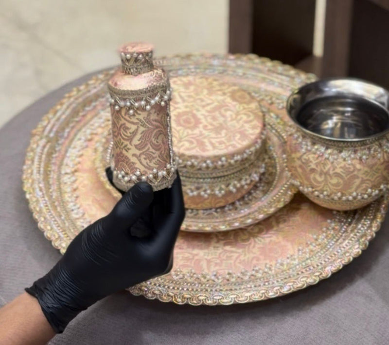 Jodidaarr Royal Mayian Ceremony Set – Complete Haldi & Mehndi Essentials (13 Items)