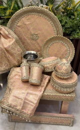 Jodidaarr Royal Mayian Ceremony Set – Complete Haldi & Mehndi Essentials (13 Items)